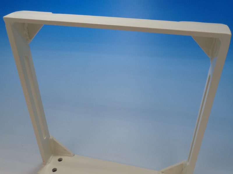 プロペラシャフト安全カバー台座定盤部